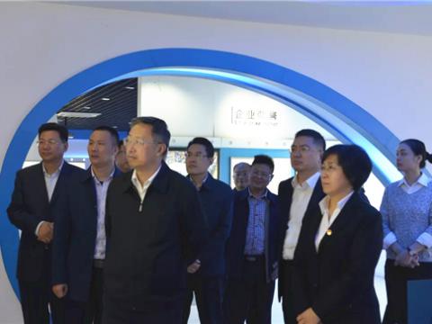 省总工会马永青副主席一行来凯时尊龙官网网址集团调研职工文化及阵地建设事情