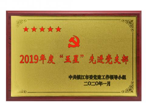 凯时尊龙官网网址行政党支部获评“五星”先进党支部